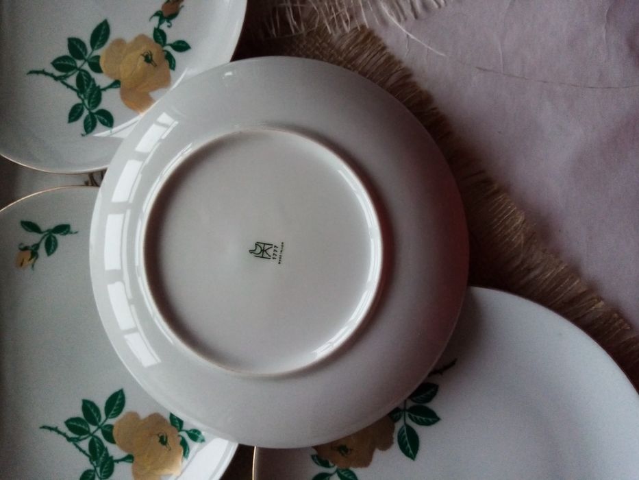 Tарелки ГДР, фарфор