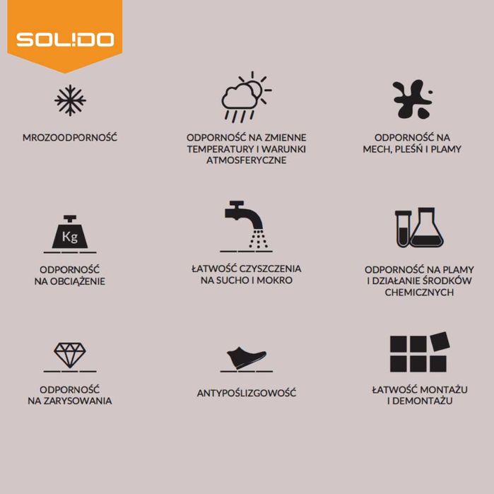 Płyta gresowa /płyta tarasowa /STARK/white/ 60x120x2 cm / Duży format