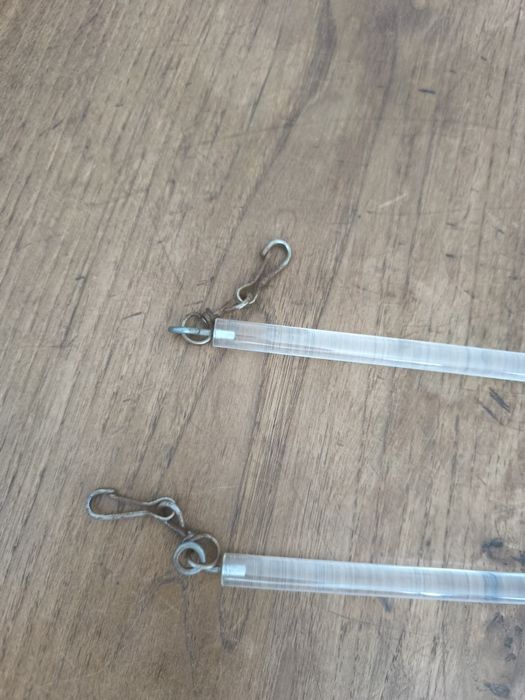 Varões de cortinas em acrílico