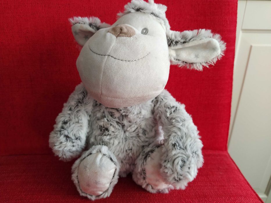 Peluche novo ovelha Interbaby tamanho médio 20x18cm