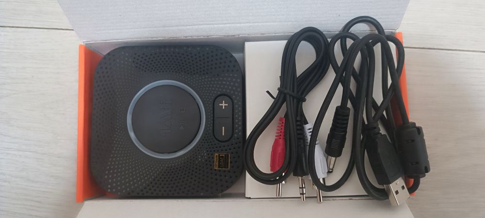 Bluetooth 5.2 Hi-Fi аудіоресивер 1Mii B06S+ (LDAC 990 kbps, aptX HD/LL, 3.5mm/RCA)