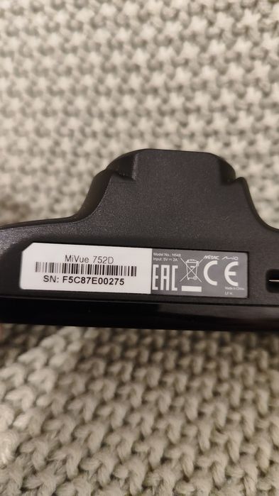 Wideorejestrator Mio MiVue 752 Wi-Fi 2.5K/2,7"/140 Duall