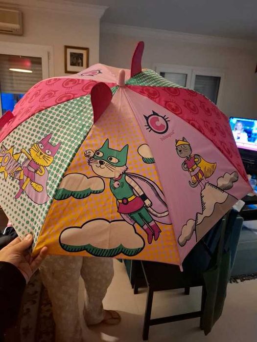 Chapeu de chuva menina