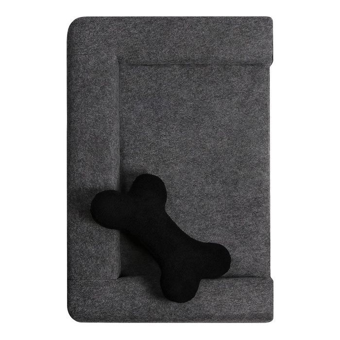 Sofa Simply M Dla Psa Kota Szara Legowisko Miękkie Wygodne Zoojoy