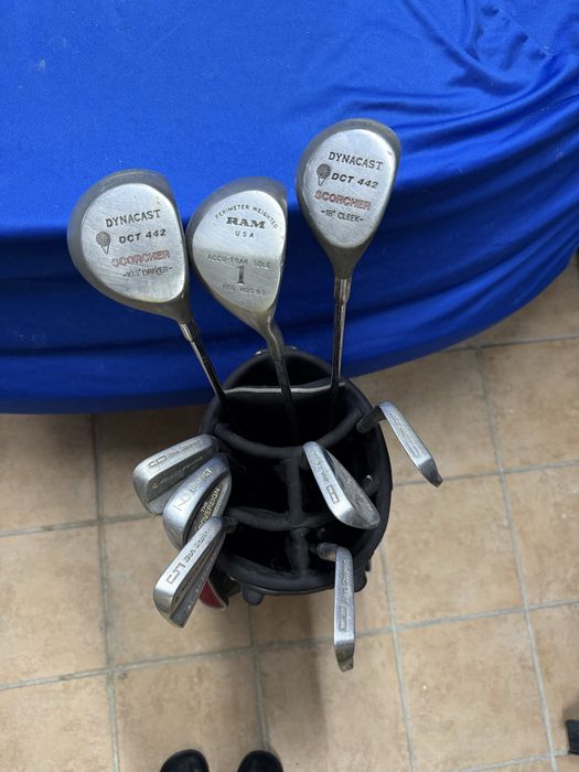 Saco e tacos de Golfe