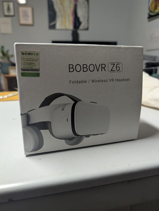 BOBO VR Z6 | Óculos Realidade Virtual VR para Smartphone | Com Caixa