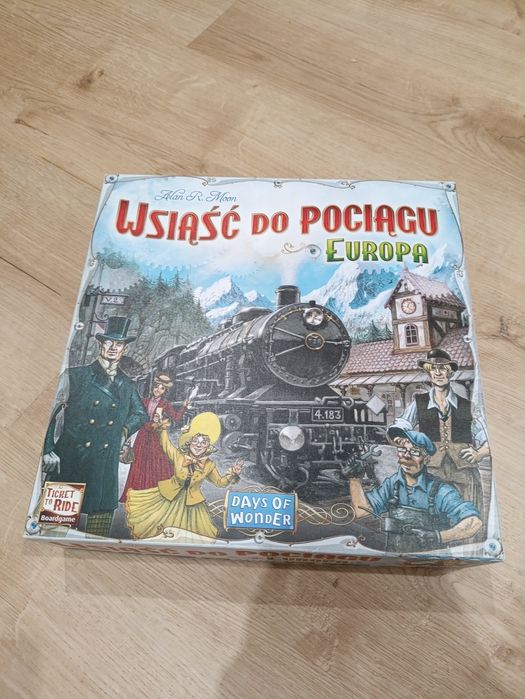 Wsiąść do Pociągu Europa gra planszowa