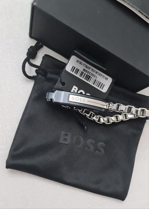 Bransoletka męska hugo boss.