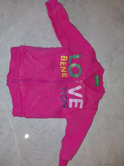 Różowa bluza dla dziewczynki