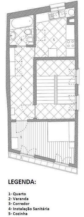Apartamento T0 | Baixa de Coimbra