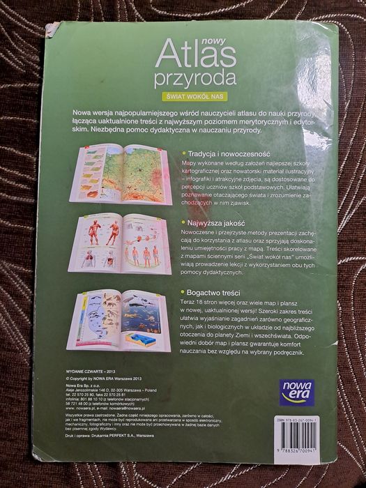 Nowy Atlas Przyroda Świat Wokół Nas