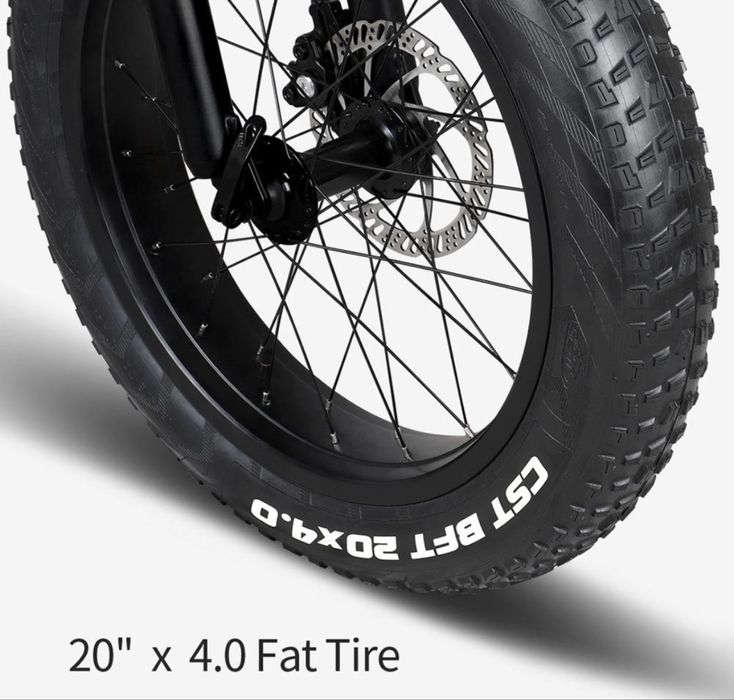 Rower elektryczny Fido M1 Pro 500 W do jazdy po sniegu i lodzie