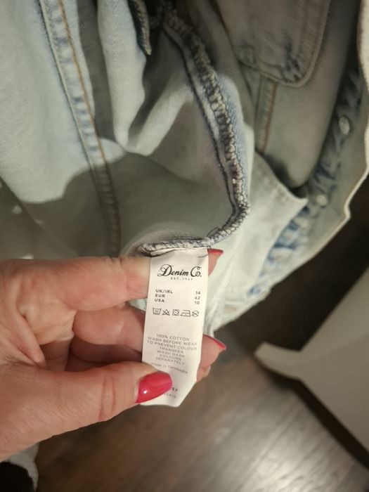 Katana jeansowa L XL
