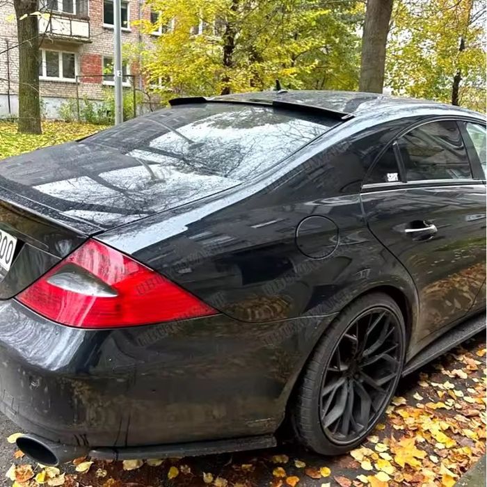 Спойлер Mercedes CLS W219 накладка на багажник ляду бленда антикрыло
