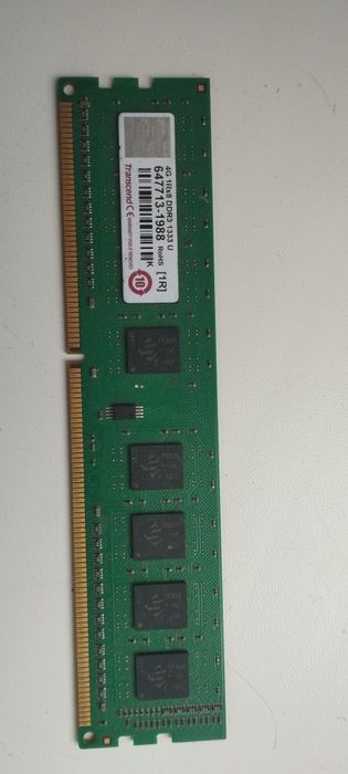 Оперативна пам'ять Transcend DDR3 4Gb