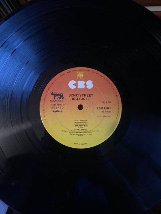 Vinil Billy Joel - 52nd Street - UK 1977