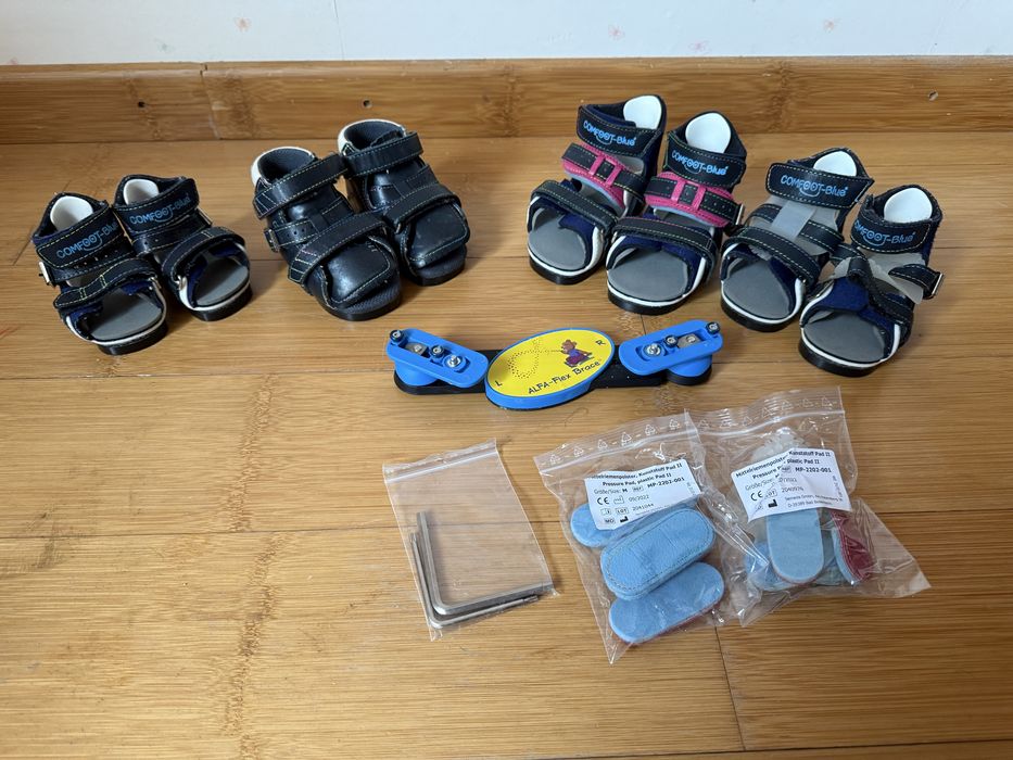 Ортопедичне взуття та комплект ALFA-Flex