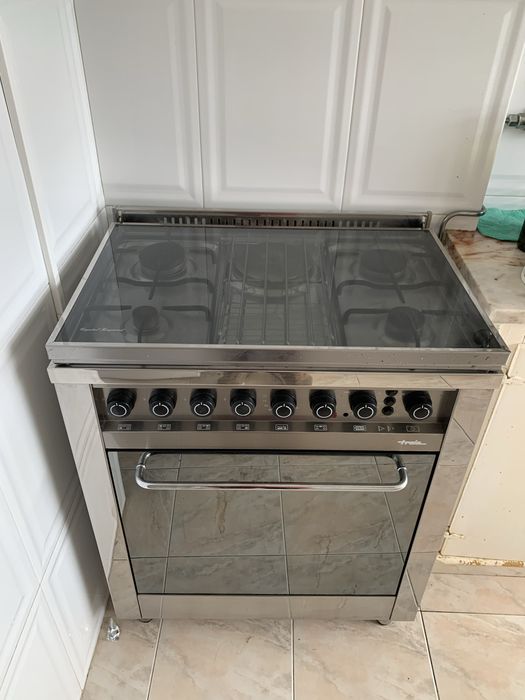 Fogao Troia gas e eletrico