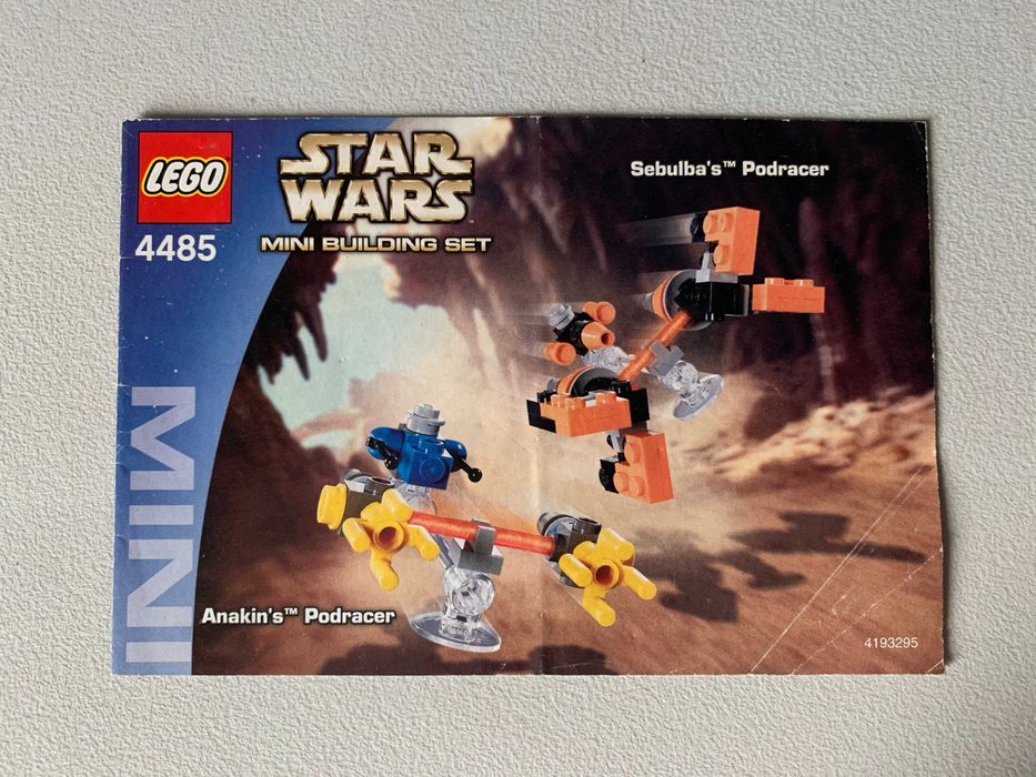 LEGO Star Wars 4485: Sebulba's Podracer c/ manual