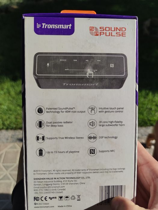 Coluna portátil Tronsmart