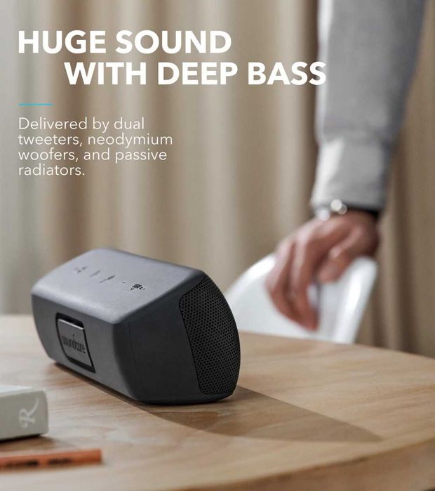 Блютус колонка Anker Soundcore Motion Plus + 30W портативна акустика