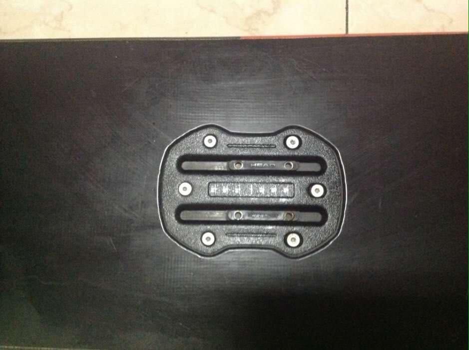 snowboard HEAD e fixações