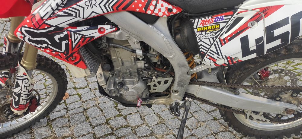 Crf 450 x matrícula