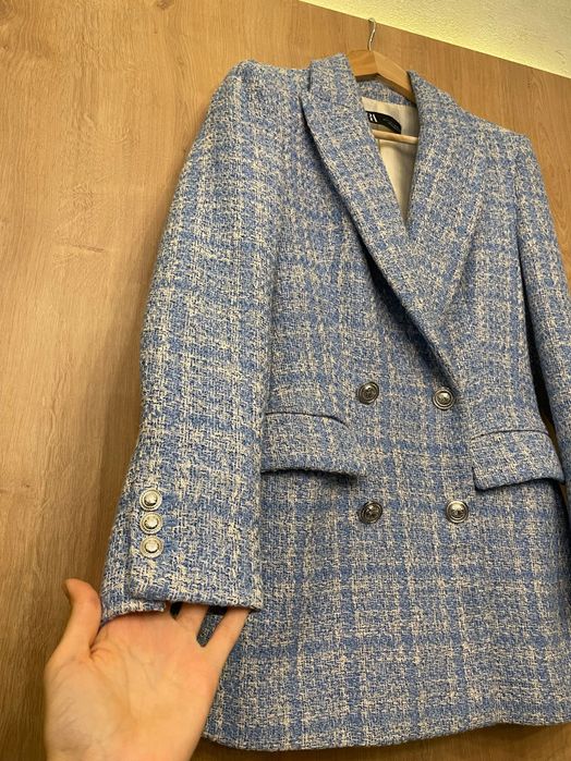 Піджак zarа твідовий