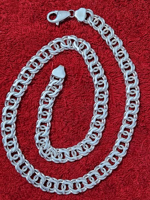 Цепочка серебро 925пробы.155гр