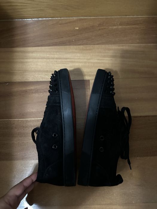 Tennis Louboutin Pretos com Picos