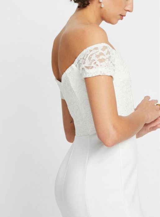 Suknia ślubna Bonprix 40 L biała wedding dress