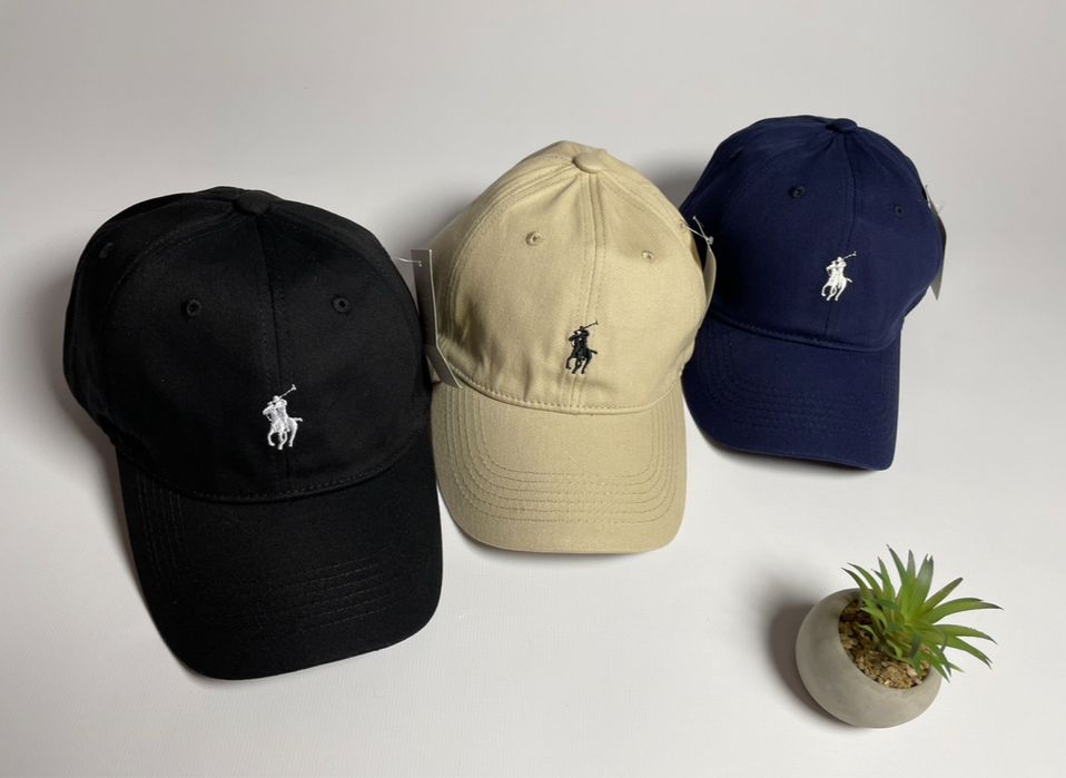 Кепка Polo Ralph Lauren I Кепка поло | Чорна кепка | Бежева кепка І Синя кепка І Бейсболка поло