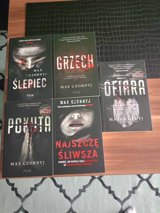 Zestaw 5 książek autora Max Czornyj