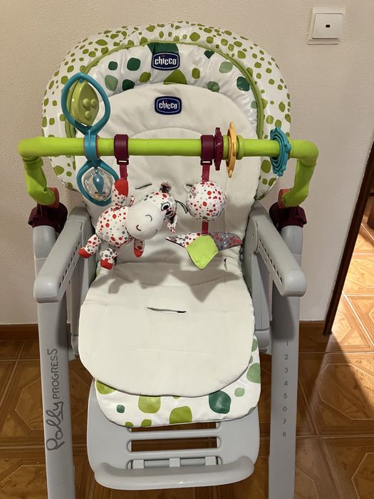 Cadeira Chicco polly progress 5 + Kit 0 mesi