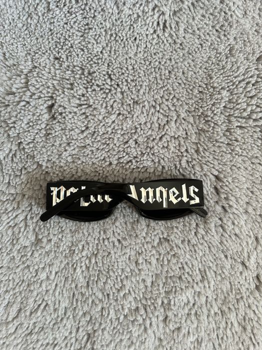 Okulary czarne Palm Angels