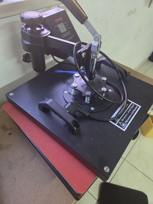 Prensa Térmica VEVOR 8 em 1 completamente