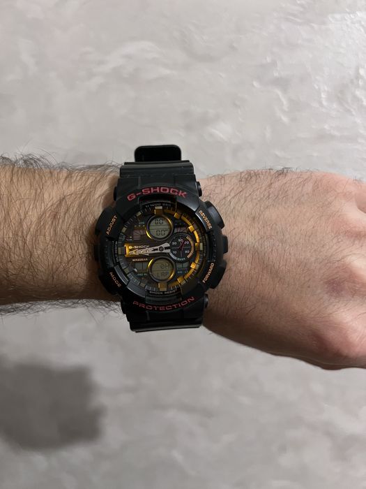 Casio G-Shock GA-140 (модуль 5612) - оригінал, ударостійкі, 200 м