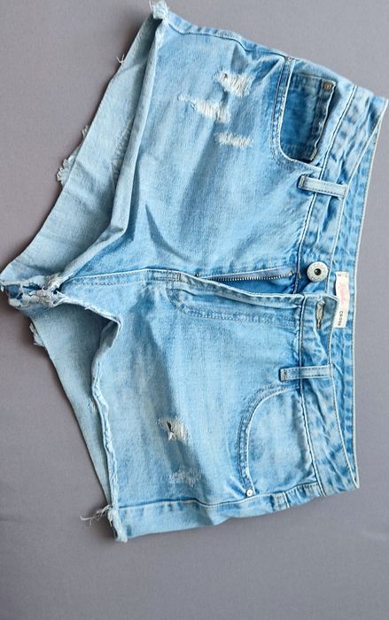 Dżinsowe szorty krótkie