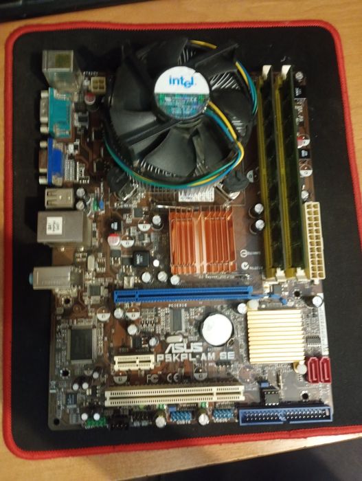 комплект мат.плата + процесор + озу