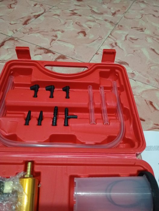 Bomba de vácuo manual para purga de travões
