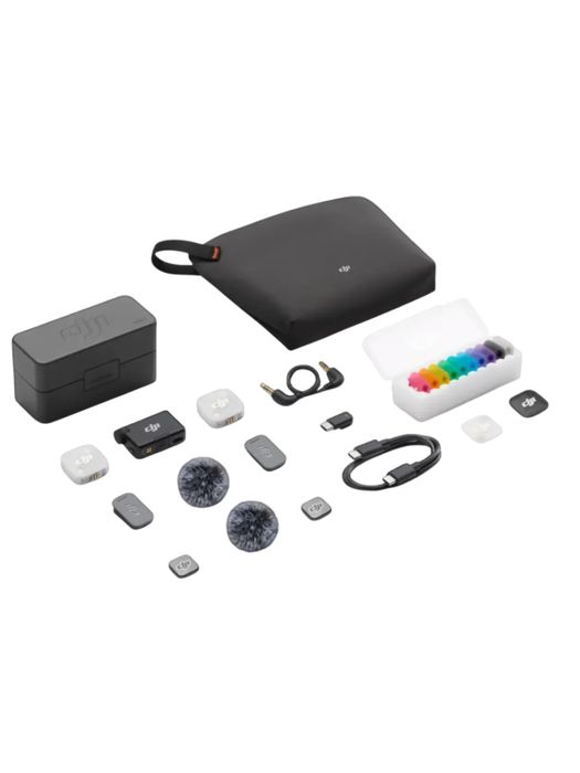 Нова Мікрофонна радіосистема DJI Mic Mini 2 (2TX+1RX+Charging case)