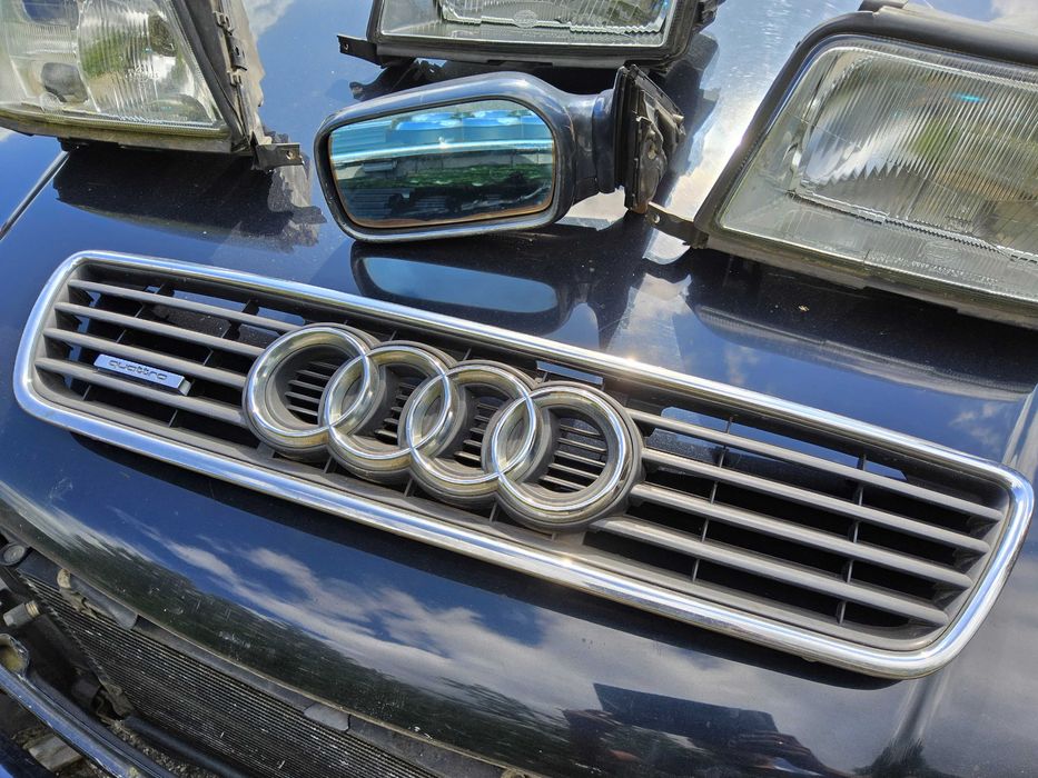 Zderzak Maska Błotnik Klapa AUDI 100 a6 c4 lz5u lz9u Grill Lampa Lusterko Nadkole Relingi Drzwi