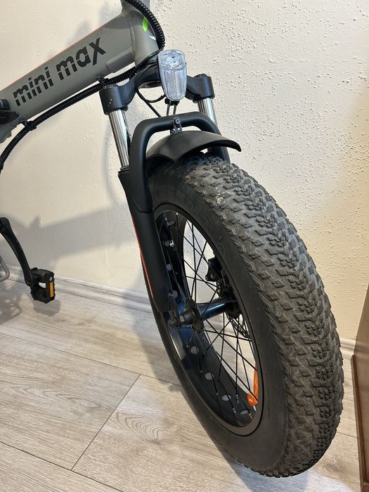 Rower elektryczny skladany Mini Max argento