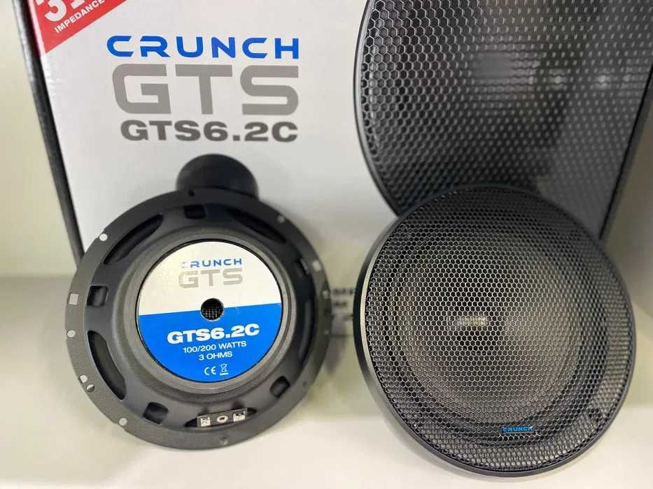 Crunch GTS6.2C zestaw odseparowany 165mm EM-AUDIO Tomaszów Lub Wysyłka gratis !