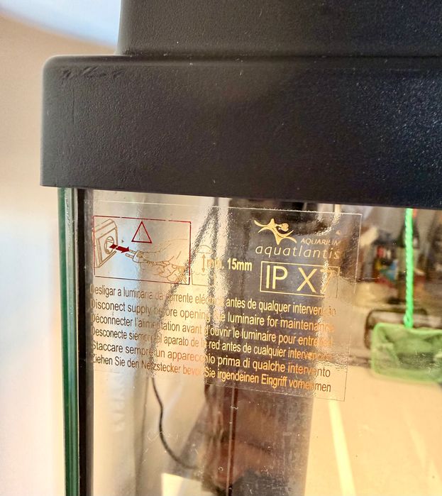 Vendo Aquário 60L como novo