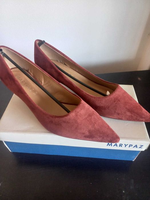 Sapato Chique MARYPAZ cor tijolo