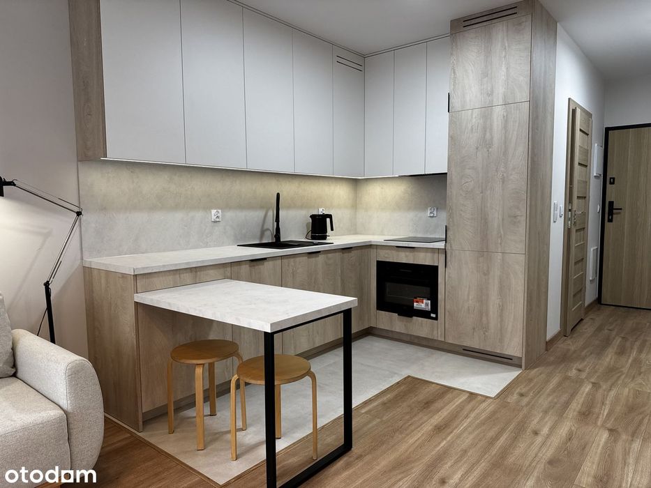 Do wynajęcia nowa kawalerka 27 m² z balkonem, k. lokatorską | Płaszów - More