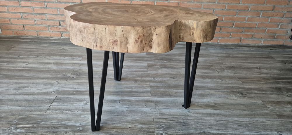 Stolik kawowy dębowy 80cm
