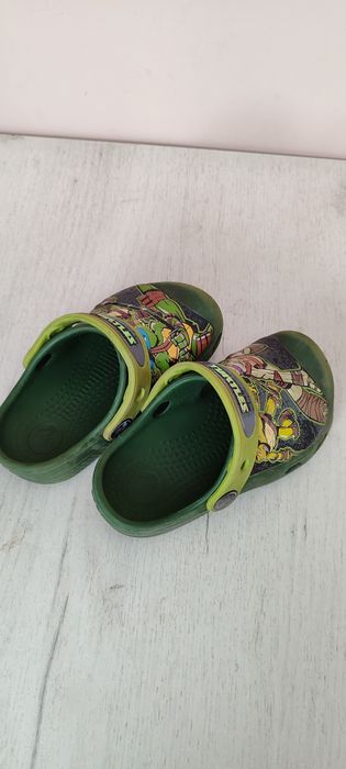 Дитяче літнє взуття Crocs c 8-9 i босоніжки teva