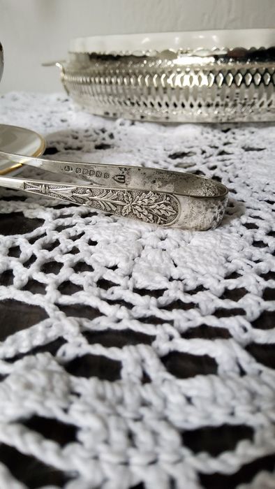 Щипці для цукру сріблення Англія